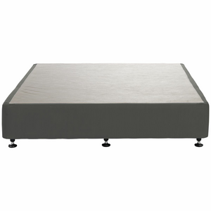 A.H. Beard Domino Designer Double Bed Base Grey FODEB3BDBL