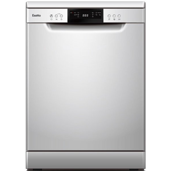 Esatto 60cm Freestanding Stainless Steel Dishwasher EDW7CS