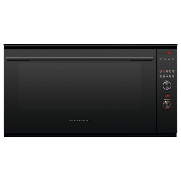 Fisher & Paykel 90cm Black Series 9 Pyrolytic Built-In Oven OB90S9MEPB1