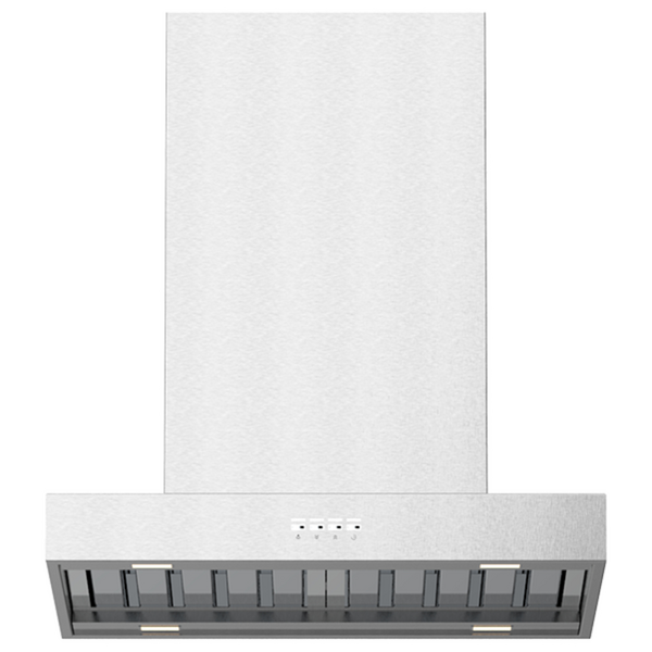 Whispair Stockholm 60 Wall Mounted Canopy Rangehood with Inline Pro Motor X5S06S5IP