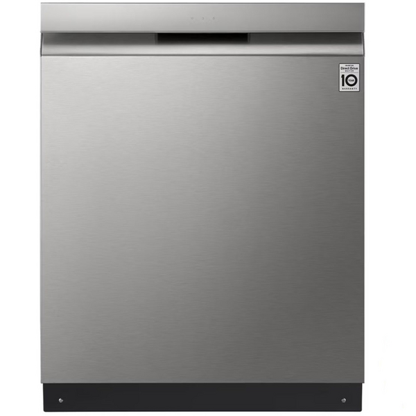 LG 60cm Dishwasher UnderBench Hidden Control with Steam-Platinum Steel XD3A25UPS