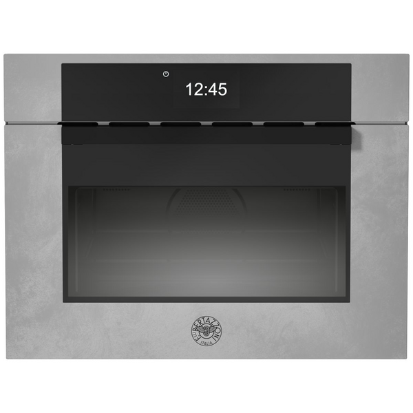 Bertazzoni 60cm Modern Series Compact Combi-Microwave Built-In Oven Zinc F457MODMWTZ