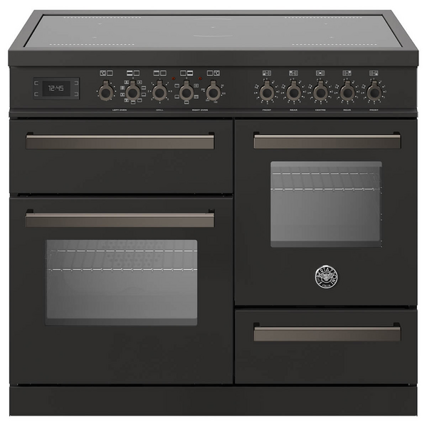 Bertazzoni 100cm Carbonio Induction Freestanding Oven PRO105I3ECAT