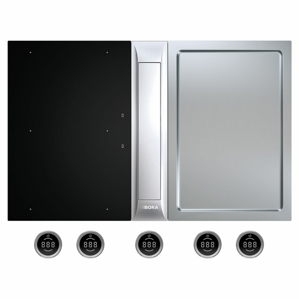 Bora Professional 3.0 Surface Induction & Tepan Module Cooktop with Integrated Rangehood PKAS3FIT