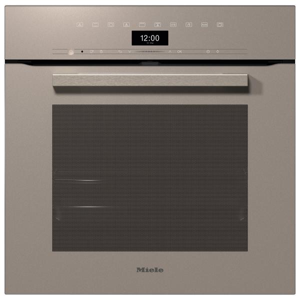 Miele 60cm VitroLine Pyrolytic Built-in Oven With Moisture Plus Pearl Beige H7464BP-PEBE