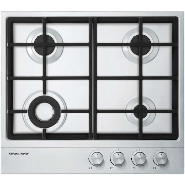Fisher & Paykel Series 7 60cm Natural Gas Cooktop Stainless Steel CG604DX1