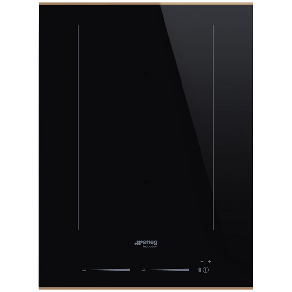 Smeg 38cm Dolce Stil Novo 2 Zone Induction Cooktop SIM6323R