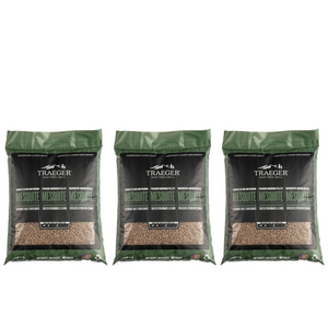 Traeger 3 x 9kg Mesquite BBQ Wood Pellets PEL336-PACK