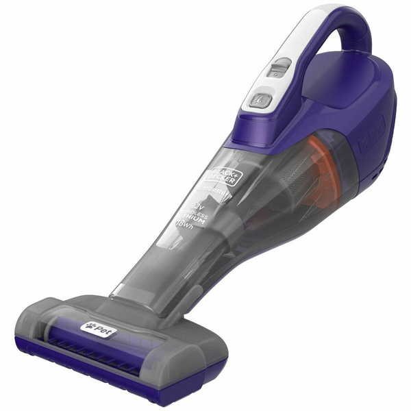 Black & Decker 12V Lithium Ion Pet Dustbuster DVB315JP-XE