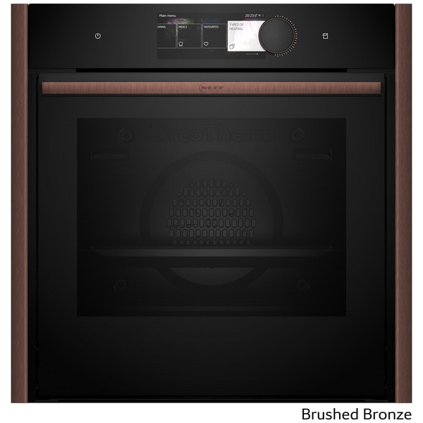 NEFF 60cm Slide & Hide Oven with Full Steam Brushed Bronze B69FY5CY0A-BB