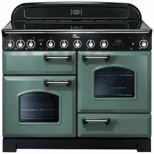 Falcon 110cm Classic Deluxe Freestanding Induction Oven/Stove Mineral Green - Special Order CDL110EIMGCH