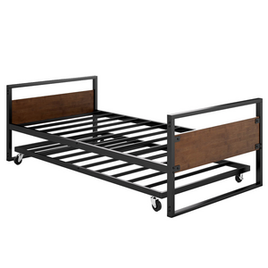 Zinus Ironline Single Trundle Bed Frame Set AU-IRDBS-39