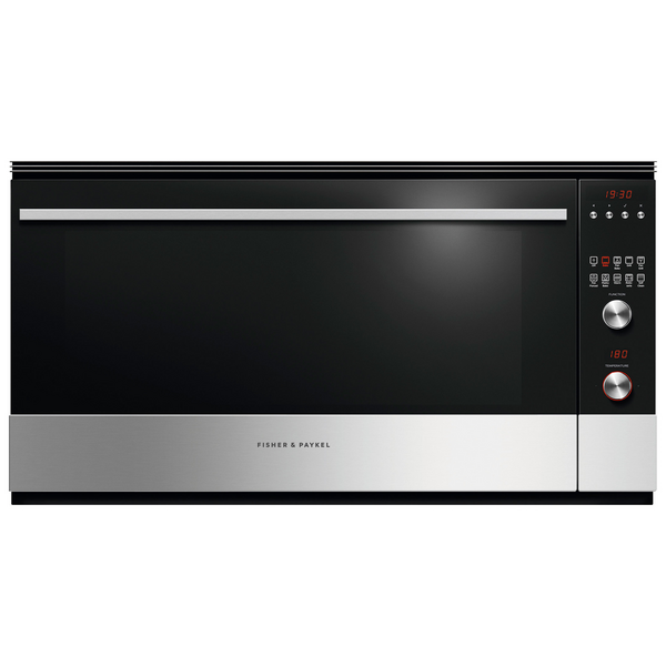 Fisher & Paykel 90cm Series 9 Contemporary Pyrolytic Oven Stainless Steel OB90S9MEPX3