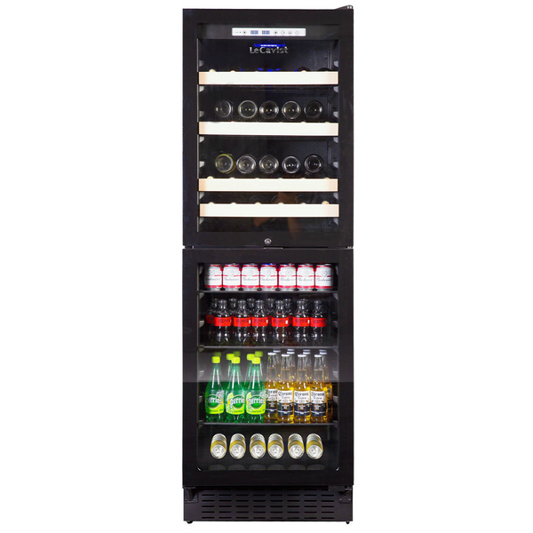 LeCavist Cuvee Rothschild 198 Bottle Dual Zone Wine Fridge LCS140VN2Z2D