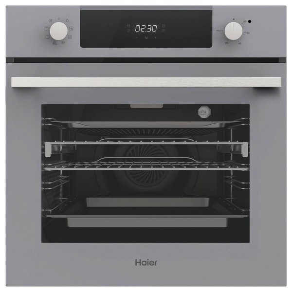 Haier 60cm 500 Series Built-in Oven with Air Fry Grey HWO60S7EG5