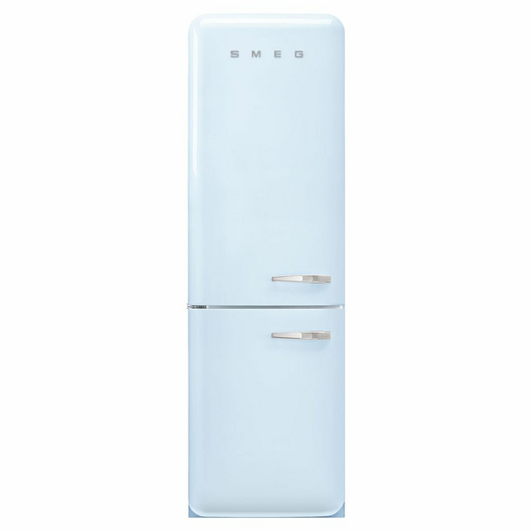 Smeg FAB 50's Style 331L Bottom Mount Refrigerator Pastel Blue FAB32LPB5AU