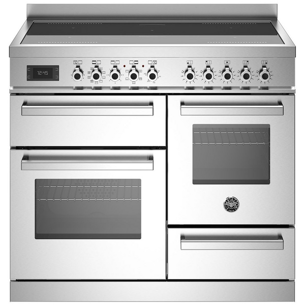 Bertazzoni 100cm Stainless Steel Induction Freestanding Oven PRO105I3EXT