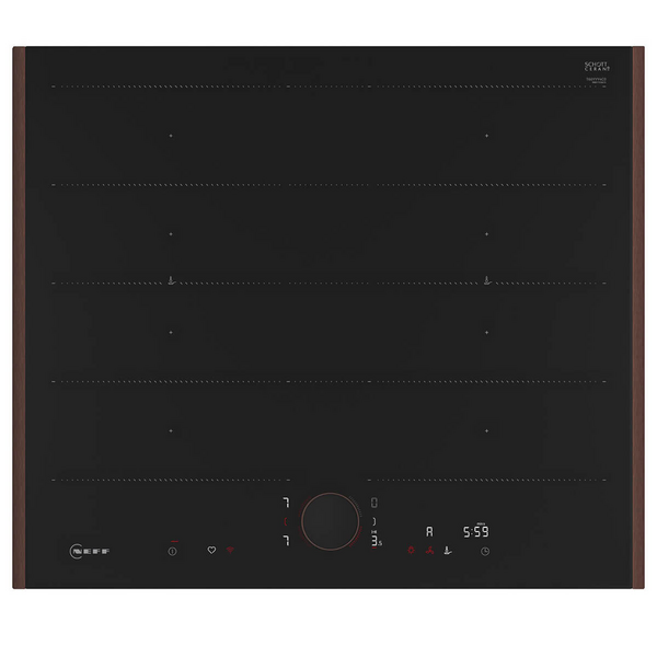NEFF 60cm N 90 Flex Induction Cooktop with Flex Design Brushed Bronze T66YYY4C0H-BB