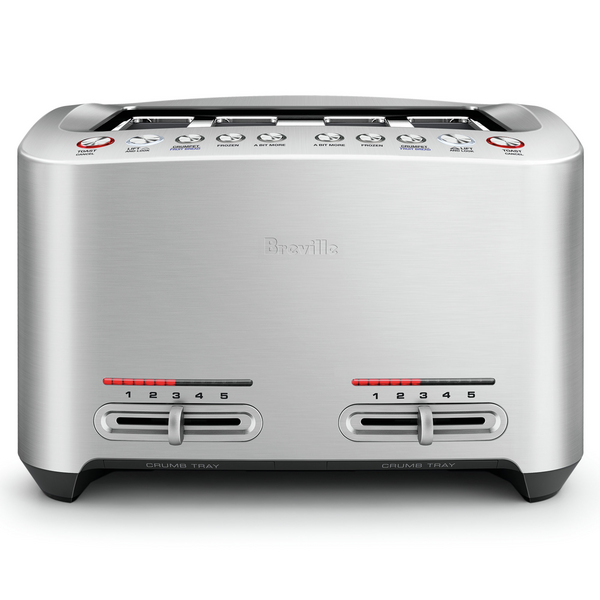 Breville the Smart Toast 4 Slice Toaster BTA845BSS