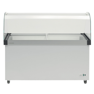Liebherr 354L Curved Glass Gelato Pack Display Freezer EFI3553GELATOPACK
