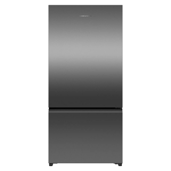 Fisher & Paykel Series 5 515L Bottom Mount Fridge Black Stainless Steel Right Hinge RF505BRNB1