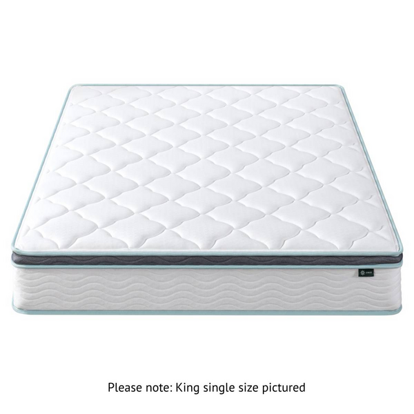Zinus King Single 25cm Deluxe Bonnell Inner Spring Mattress AU-MSSAO1ZC-10B