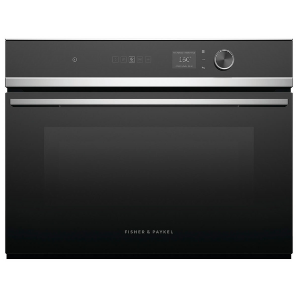 Fisher & Paykel 60cm Series 7 Contemporary Compact Combi-Microwave Oven OM60NDLX1