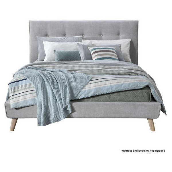 Ostro Furniture Ostro Nellie King Bed Base & Bedhead BDNELLVEPA1500