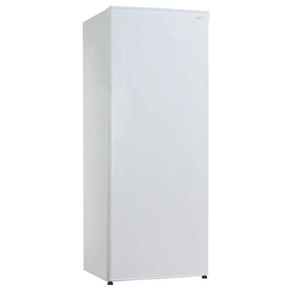 Husky 237L Solid Door Vertical Upright Fridge White HUS237VWH1
