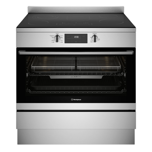Westinghouse 90cm Electric Freestanding Cooker with AirFry Stainless Steel WFE9546SD