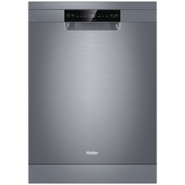 Haier 60cm 300 Series Freestanding Dishwasher Satina HDW13F0S1