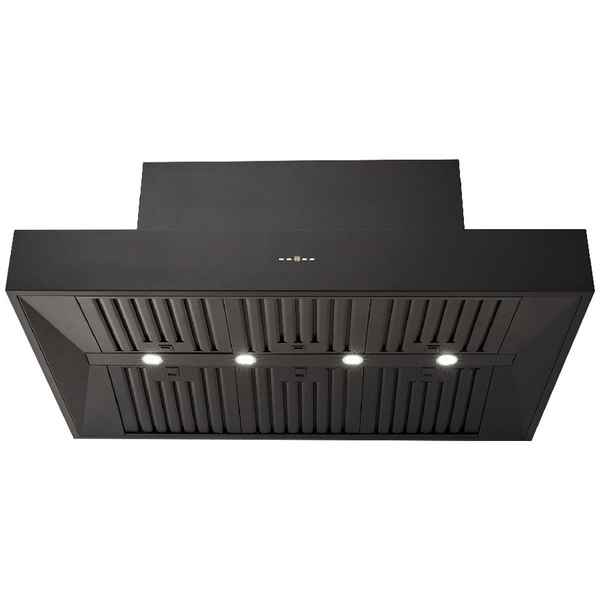 Schweigen 120cm Non Silent BBQ Canopy Matte Black CL7372BPAK