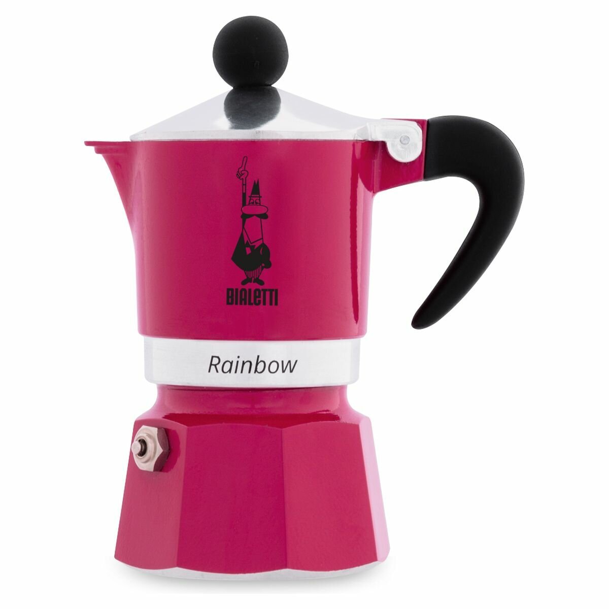 Bialetti Espresso Maker Rainbow Fuschia Cup CM972 Andoo