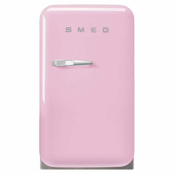 Smeg FAB 50's Style 34L Bar Fridge Pink FAB5RPK5AU