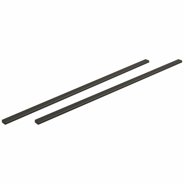 Bora Side Frame for Cooktop Depth 515mm - Black USL515AB