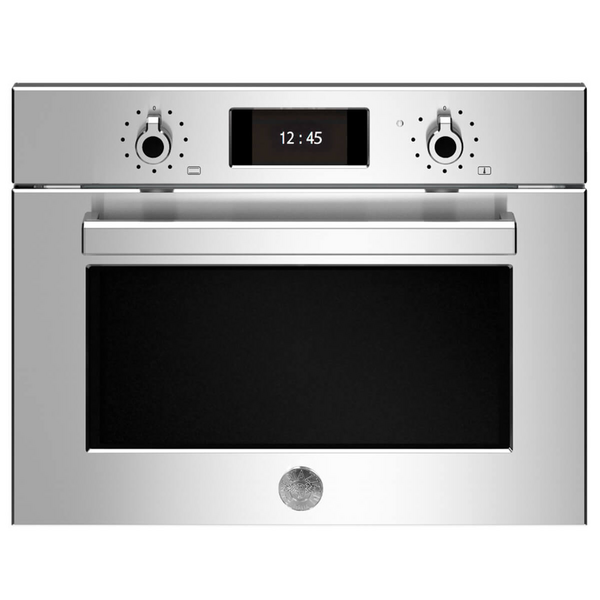 Bertazzoni 60cm Professional Series Combi-Microwave Compact Built-In Oven F457PROMWTX