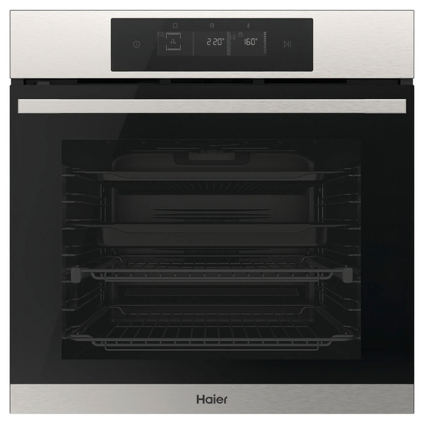 Haier 60cm 500 Series Built-in Pyrolytic Oven with Steam Assist Stainless Steel HWO60S14TPX5