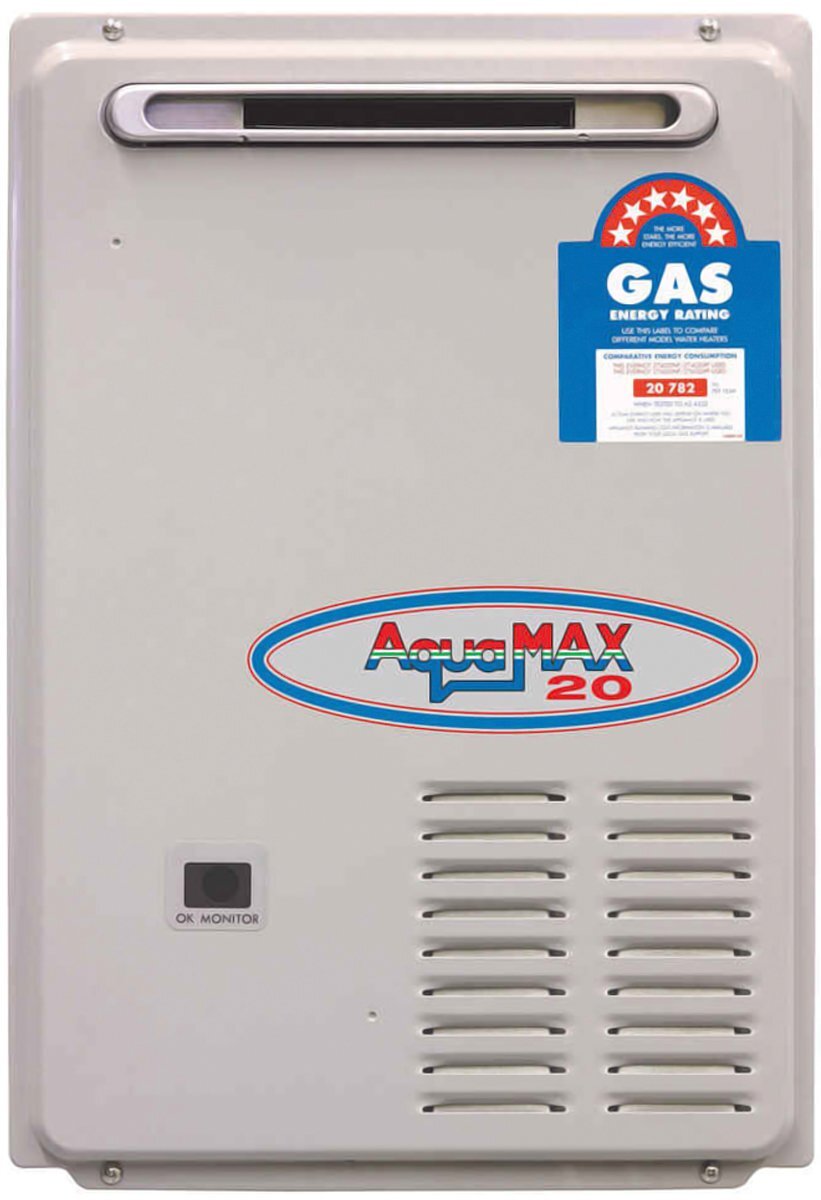 Rheem Aquamax 20L Natural Gas Continuous Flow Hot Water System CG20-NG-50 |  Andoo