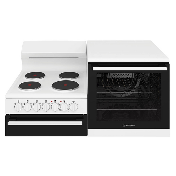 Westinghouse White Elevated Electric Oven WDE132WC-R