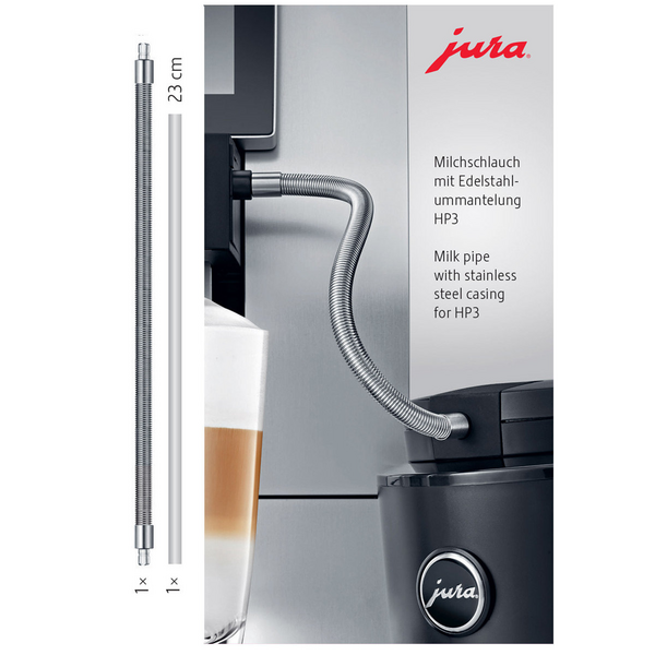 JURA Milk Pipe with Stainless Steel Casing for HP3 24114