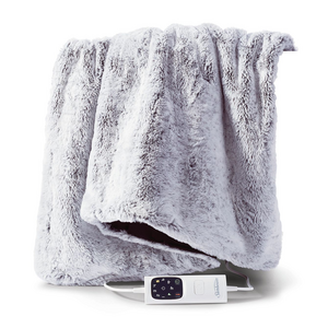 Sunbeam Feel Perfect Faux Fur Heated Throw TRF4300
