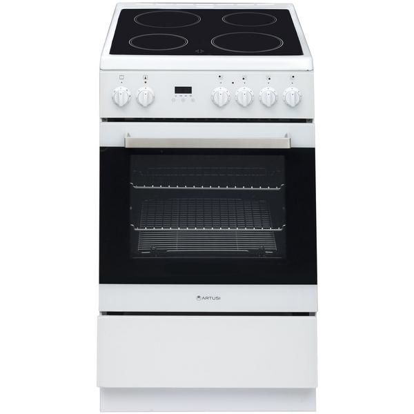 Artusi 54cm Electric White Freestanding Oven AFC547W