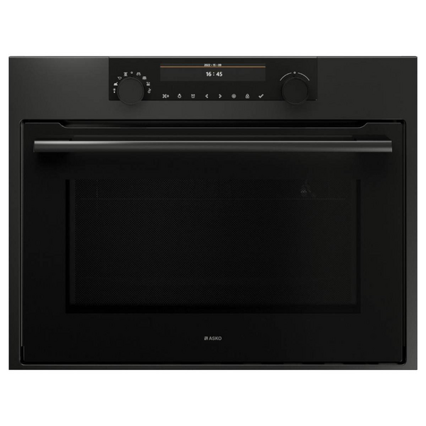 ASKO 60cm Compact Graphite Black Combi-Microwave Oven OCM8487A1