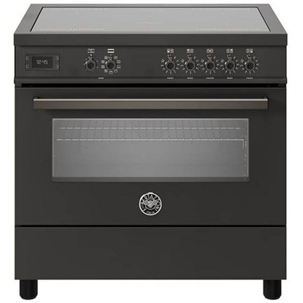 Bertazzoni 90cm Professional Dark Grey Induction Freestanding Stove PRO95I1ECAT
