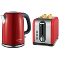 Kambrook Red Kettle and Slice Toaster Pack