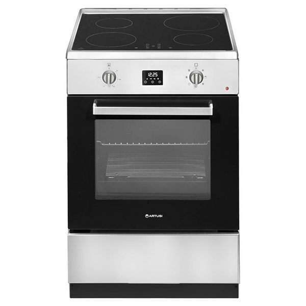 Artusi 60cm Induction Freestanding Oven Stainless Steel AFI607X