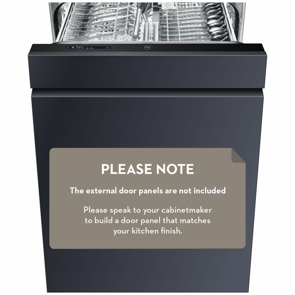 V-ZUG AdoraDish V6000 Fully Integrated Dishwasher with Cutlery Tray 4112000009