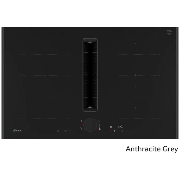 NEFF 80cm Induction Flex Design with Integrated Downdraft Anthracite Grey V68YYX4C1-AG