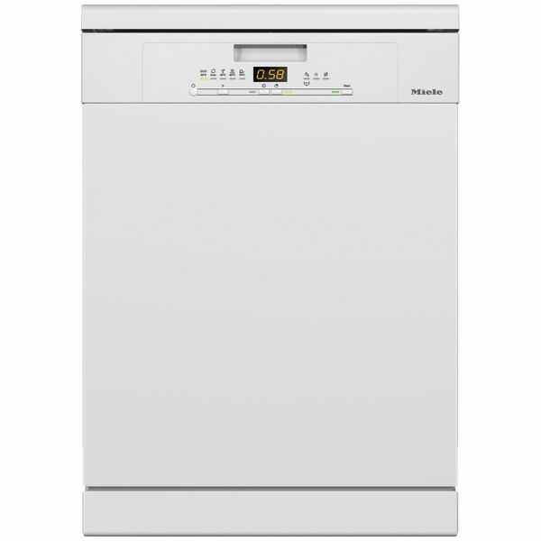 Miele 60cm G5000 Freestanding Dishwasher White G5000BKBRWS