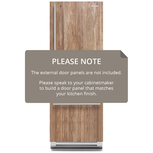 Fhiaba 335L Integrated Fridge with TriMode and Ice Maker Right Hinge S7490TST6IA